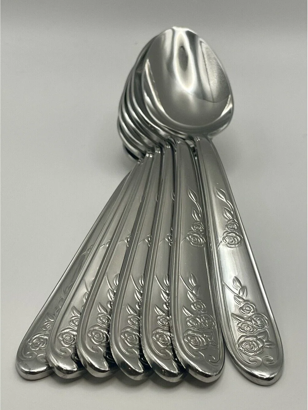 (7) Lenox ACCOUTREMENTS Stainless 18/10 Place Spoon Lot ~ 7”
